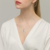 Srebrny wisiorek znak zodiaku w kole Ryby cyrkonie Z624-925-RY marko