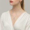 Srebrny wisiorek znak zodiaku w kole Skorpion cyrkonie Z624-925-SK marko