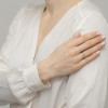 Srebrny pierścionek z cytrynem okrągły kamień Kleur JP058-925-ZS marko