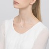 Srebrny naszyjnik zawieszka skrzydło z cyrkoniami Virino N690-925-S marko