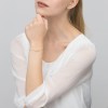 Bransoletka pozłacana zawieszka nieskończoność pr.925 Jeso B839-925-Z marko