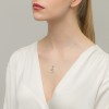 Pozłacany wisiorek znak zodiaku w kole Koziorożec cyrkonie Z624-925-ZS-KO marko