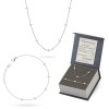 Srebrny komplet choker i bransoletka kwiatki cyrkonie Soledo 
N881-B015-925-S marko