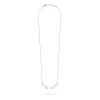 Srebrny komplet naszyjnik i bransoletka paperclip trzy szerokie ogniwa ankier Supreni N926-B1241-925-S marko