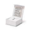 Srebrny komplet łańcuszek z krzyżykiem prezent na chrzest komunie D177-925-L095 marko