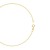 Złota bransoletka na nogę kostkę diamentowana pancerka 25cm BN060-333 marko