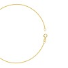 Złota bransoletka na nogę kostkę lisi ogon diamentowany Spiga 25cm BN064-585 marko