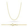 Złoty łańcuszek rolo diamentowany próba 585 L-GW-033-585 marko