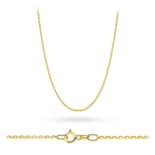 Złoty łańcuszek rolo diamentowany próba 585 L-GW-033-585 marko