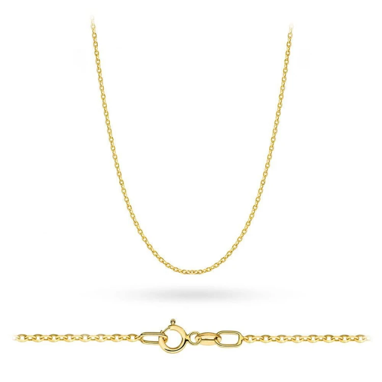Złoty łańcuszek rolo diamentowany próba 585 L-GW-033-585 marko