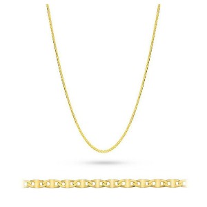 Złoty łańcuszek splot Gucci próba 585