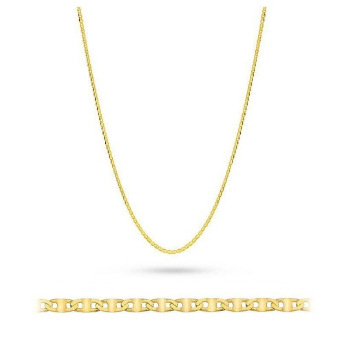Złoty łańcuszek splot Gucci próba 585