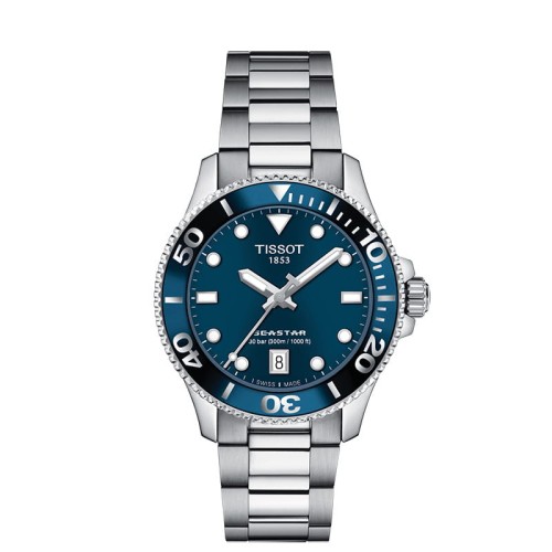 Zegarek Tissot Seastar T1202101104100 sportowy na bransolecie MARKO