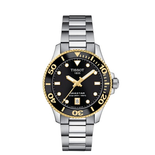 Zegarek Tissot Seastar T1202102105100 sportowy na bransolecie MARKO