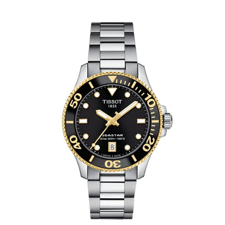Zegarek Tissot Seastar T1202102105100 sportowy na bransolecie MARKO