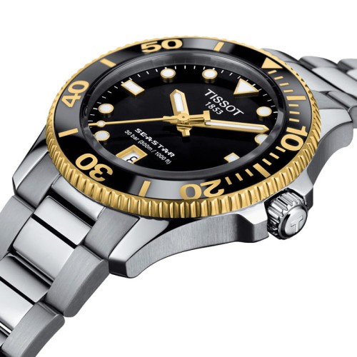 Zegarek męski Tissot T1202102105100 T-Sport na bransolecie