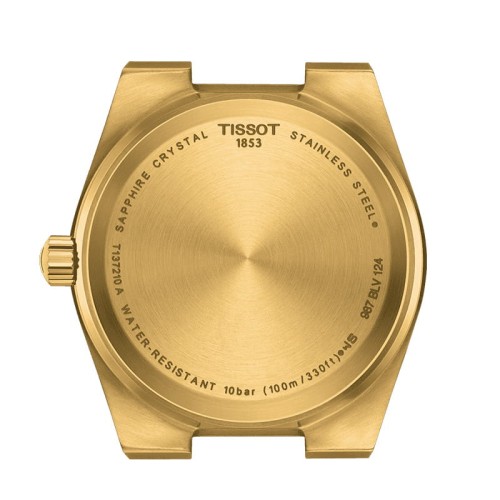 Tissot T1372103302100 PRX na pozłacanej bransolecie MARKO
