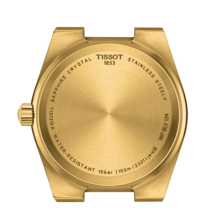 Tissot T1372103302100 PRX na pozłacanej bransolecie MARKO