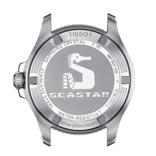 Zegarek Tissot Seastar T1202101101100 sportowy na bransolecie MARKO