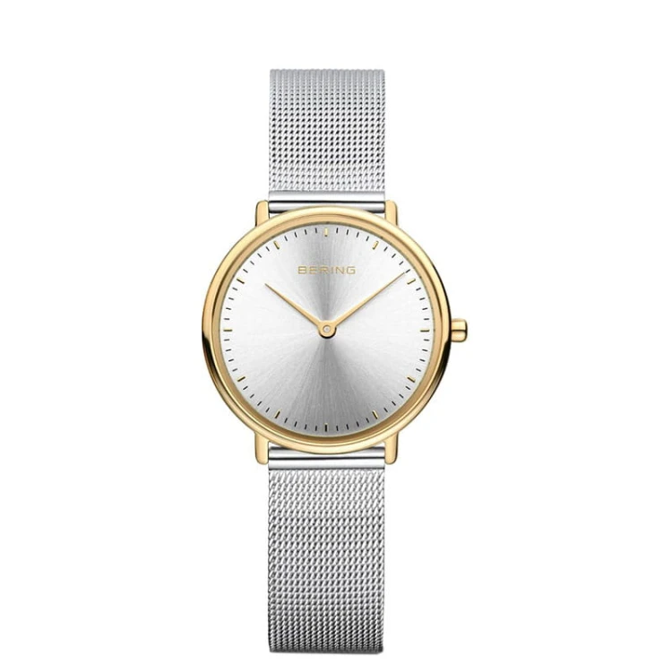 Damski zegarek Bering Classic 15729-010 na stalowej bransolecie MARKO