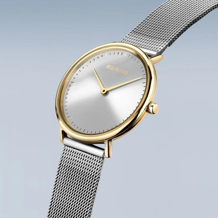 Damski zegarek Bering Classic 15729-010 na stalowej bransolecie MARKO