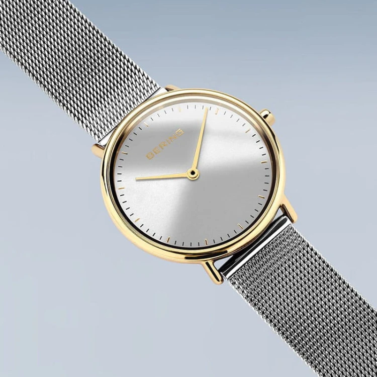Damski zegarek Bering Classic 15729-010 na stalowej bransolecie MARKO