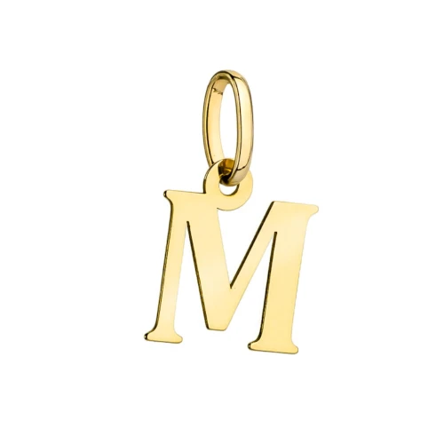 Zawieszka złota literka M Z-GW-009-585 marko