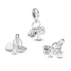 Srebrna zawieszki buciki stópki serce Charms Z631-925-S marko