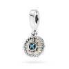 Srebrna zawieszka róża wiatrów masa perłowa Follow your dreams Charms Z643-925-S marko
