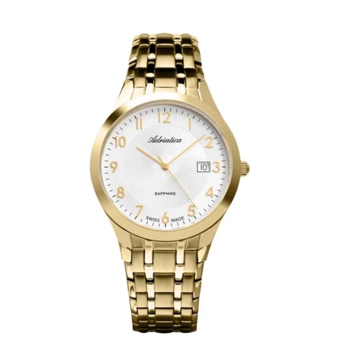 Elegancki zegarek Adriatica A1236.1123Q na bransolecie