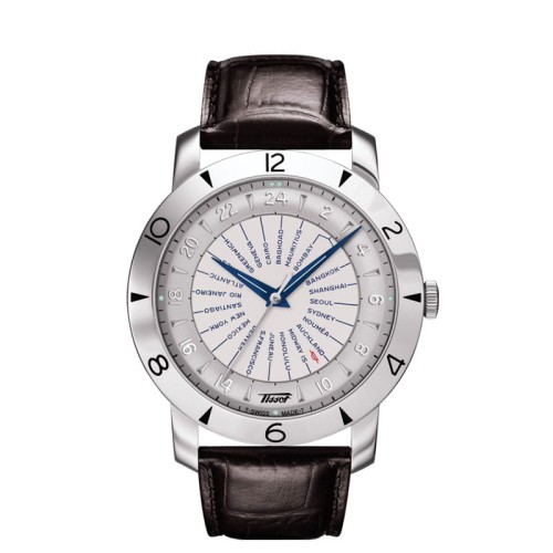 Zegarek Tissot Heritage T0786411603700 męski brązowy pasek MARKO