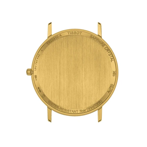 Zegarek męski Tissot T9224101601100 T-Gold na pasku
