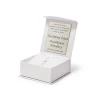 Srebrny komplet mały krzyżyk z Jezusem łańcuszek ankier D410-925-S-L028 marko