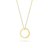 Złoty naszyjnik koło ring karma z łańcuszkiem Fancy 333 Z081-333-L039 marko