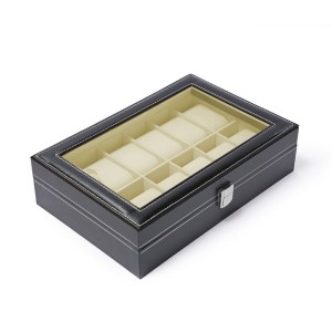 Pudełko szkatułka etui organizer na zegarki - 12 zegarków