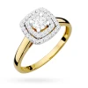 Pierścionek z brylantami 0,50ct W345-585-B0.50 MARKO - model
