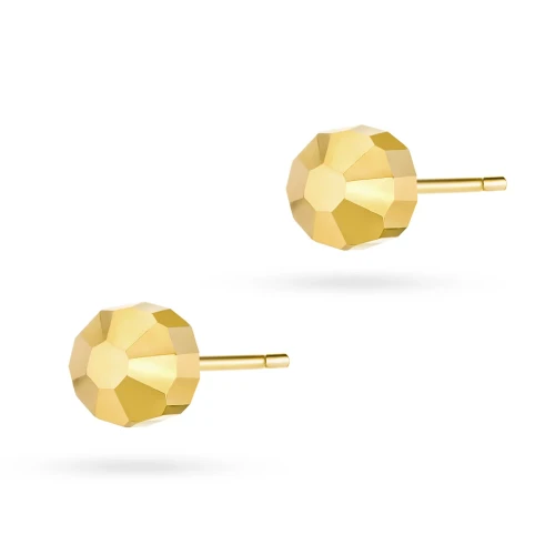 Pozłacane kolczyki diamentowane błyszczące kuleczki 5mm Jeso 
 K1459-925-Z marko