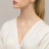 Srebrna zawieszka wisiorek ring kółko czarna cyrkonia Farve Z091-925-CZS marko