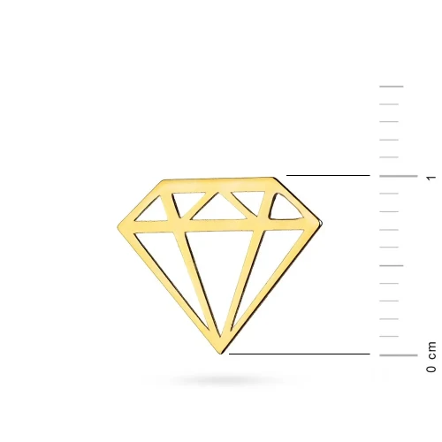 Złoty wisiorek diament Fancy Z221-333 MARKO