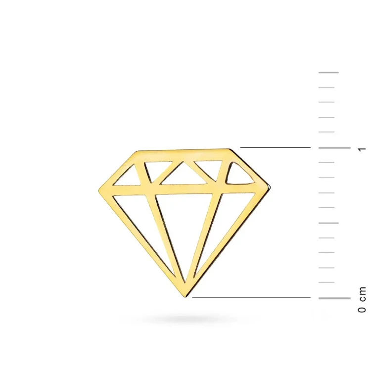 Złoty wisiorek diament Fancy Z221-333 MARKO