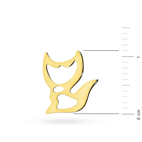 Złoty wisiorek kot Fancy Z222-333 MARKO