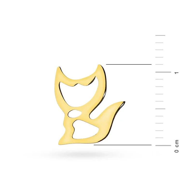 Złoty wisiorek kot Fancy Z222-333 MARKO