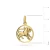 Złoty wisiorek zawieszka znak zodiaku Lew złoto 585 Z371-585-LEW MARKO