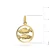 Złoty wisiorek zawieszka znak zodiaku Ryby złoto 585 Z371-585-RYBY MARKO