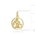 Złoty wisiorek zawieszka znak zodiaku Wodnik złoto 585 Z371-585-WODNIK MARKO
