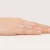 Pierścionek ze srebra obrączka trzy rzędy cyrkonii Soledo AP042-925-S marko