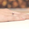 Pierścionek białe złoto rubin 1,70ct i brylanty 0,06ct W050-585-R1.70 MARKO