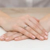 Pierścionek z białego złota z brylantami 0,18ct Galaktyki W437-585-B0.18 marko