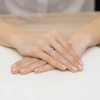 Pierścionek z białego złota z brylantami 0,17ct Galaktyki W459-585-B0.17 marko