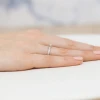 Pierścionek z białego złota z brylantami 0,17ct Galaktyki W459-585-B0.17 marko